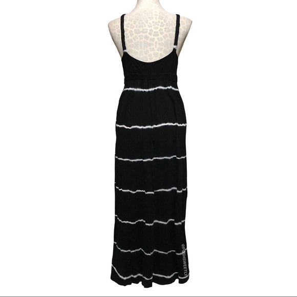 Lucky Brand Tie Dye Striped Maxi Dress - Picture 4 of 8